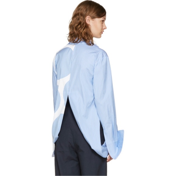 Stella mccartney Long sleeve oxford shirts in sky blue. - Picture 4 of 6